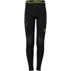 uhlsport Bionikframe Res gepolsterte Torwart-Unterziehhose schwarz/fluo gelb XXL