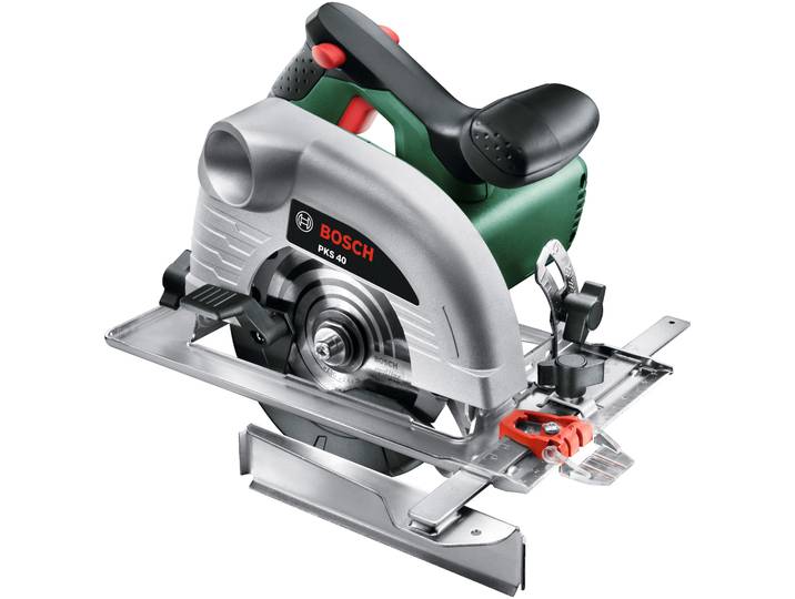 Handkreissäge BOSCH HOME & GARDEN PKS 40 , grün, B:291mm H:236mm L:389mm, Sägemaschinen, Handkreissäge, 230 V, 40 mm