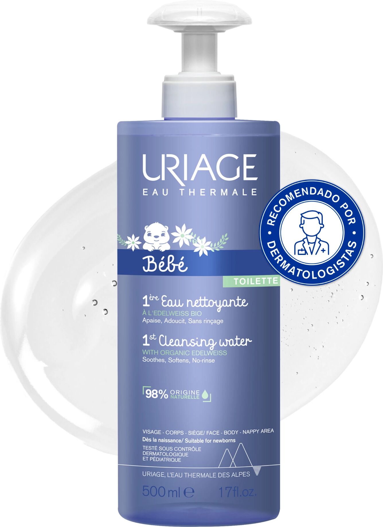 Uriage Parceiro Uriage Bebé 1ª Eau 500ml