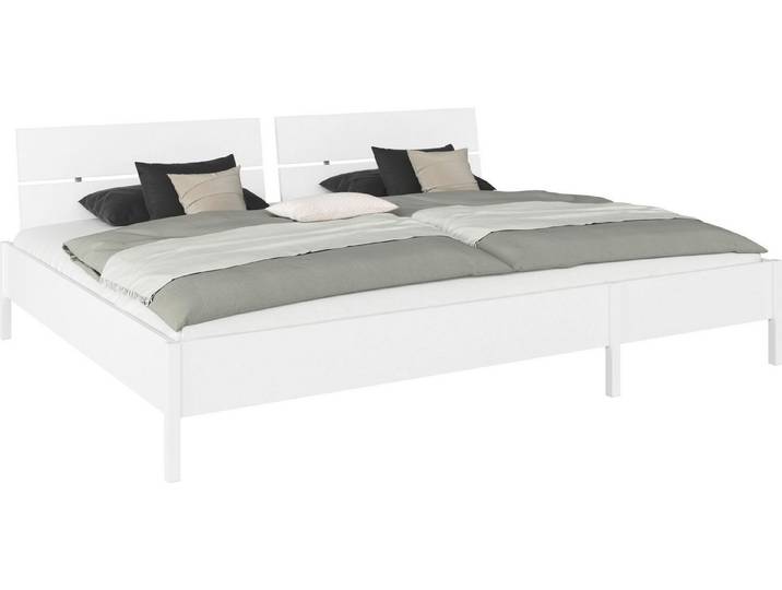 rauch Bett Familienbett XXL Familiengröße Ehebett Doppelbett Co-Sleeping MARE (flexible Umbaumöglichkeit in Einzelbetten), 240x200 cm und 270x200 cm - mit oder ohne Kopfteil MADE IN GERMANY