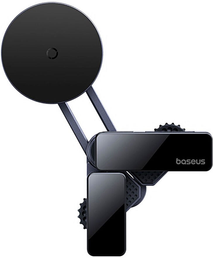Baseus MaxView Mobilholder til Bil - Montering på Display - MagSafe Kompatibel - Sort