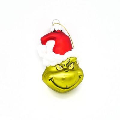 Figurative Kugel 'The Grinch' Portrait