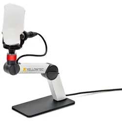 Yellowtec m!ka Table Stand - Aluminium - mit OnAir Anzeige - installierter XLR-Stecker