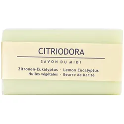 Seife mit Karitébutter - Citriodora|Zitronen-Eukalyptus 100g