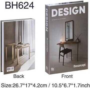 Inspire Essentials Luxury Decorative Fake Books Colorful Coffee Table Decor Set 17 not Open