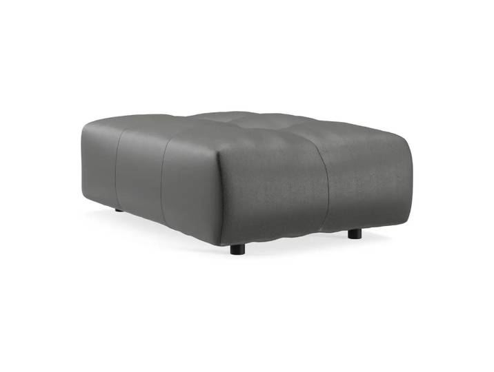 Hocker Pensacola 2.0, Edition, kat. j, mercury black, Leder