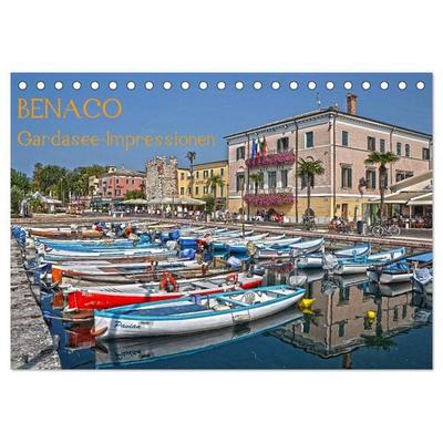 BENACO - Gardasee-Impressionen (Tischkalender 2026 DIN A5 quer), CALVENDO Monatskalender