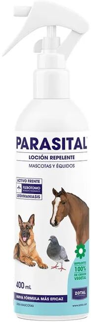 Zotal Parasital Loción Repelente Mascotas Y Équidos 400 ml