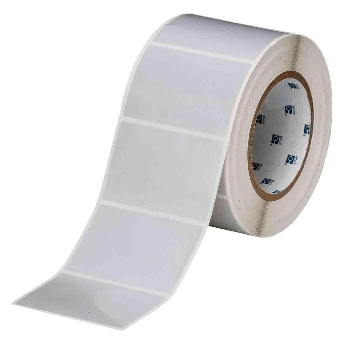 Brady THT-19-480-1, Polyester, Hellgrau, 76.20 x 50.80 mm, permanent (1000 E.) (81.28 mm) (THT-19-480-1)