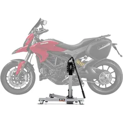 Zentralständer EVOLIFT® für Ducati Hyperstrada 939 / SP 16-18 Shadow Edition (Grundfarbe: Grau)