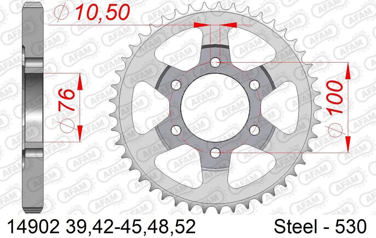 AFAM 14902-43 Chain Sprocket