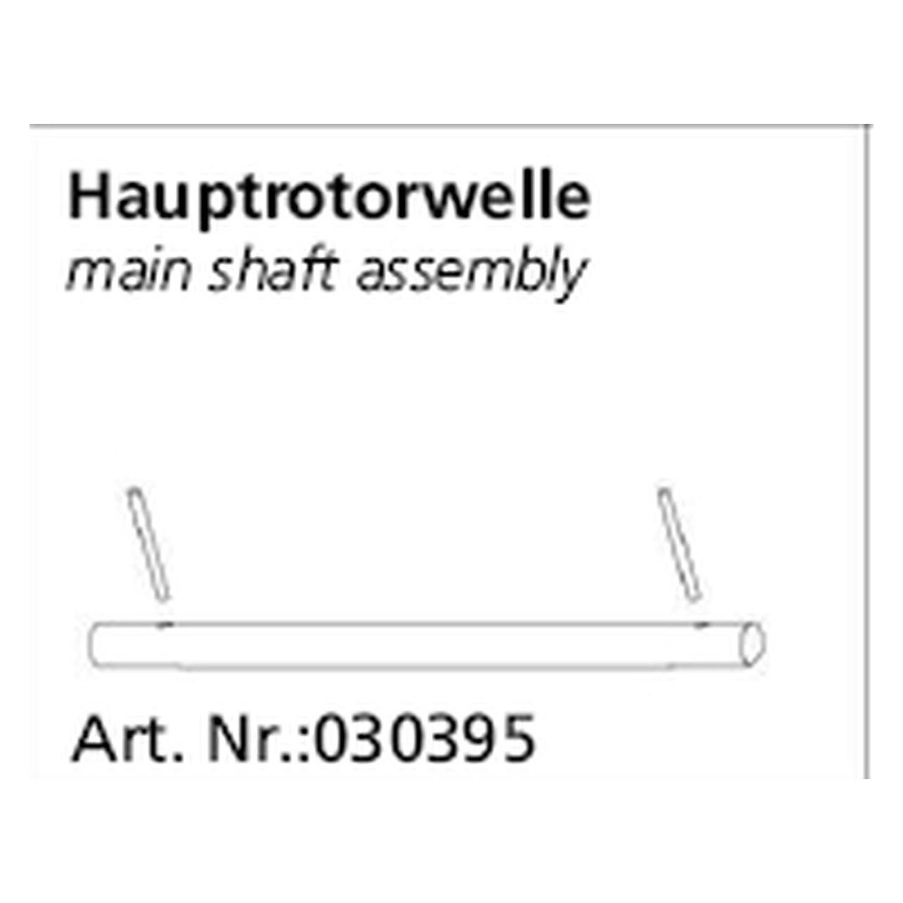 Jamara Rotorwelle Calisto/HG-Micro (030395)