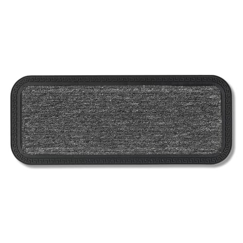 Astra Deurmat Border Star Grijs - 25 x 60 cm