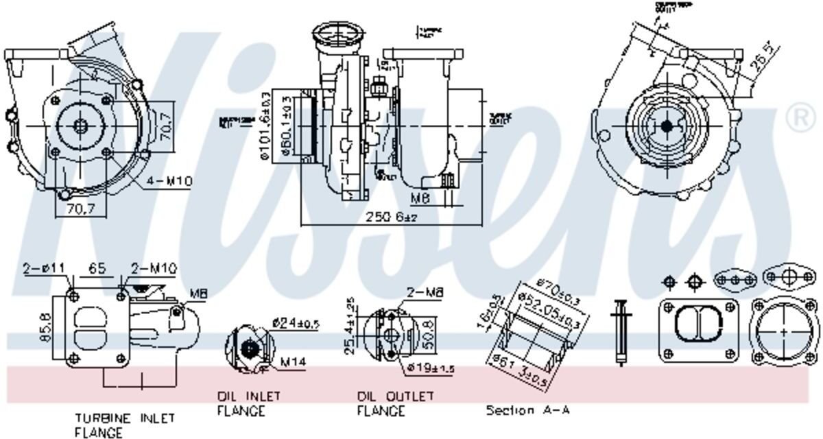 Lader, Aufladung NISSENS 93697