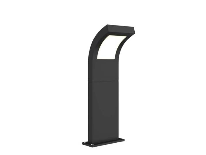 Arcchio LED Eclairage Exterieur Advik (Moderne) en Noir Aluminium (1 lampe\,à)\, Luminaire Lampe Jardin Borne Lumineuse