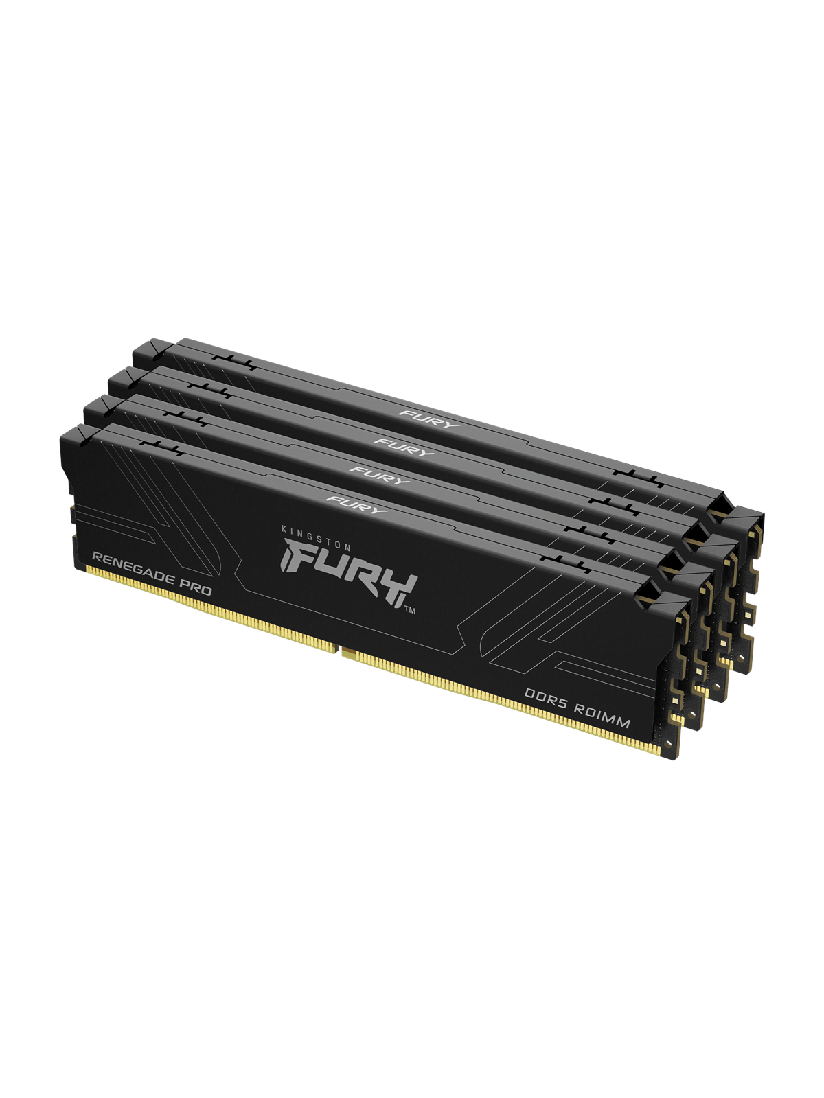 Kingston FURY Renegade PRO DDR5-7200 - 64GB - CL38 - Quad Channel (4 pcs) - AMD EXPO & Intel EXPO - Schwarz