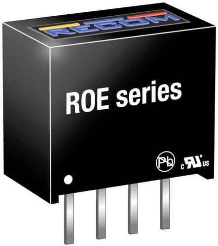 RECOM ROE-0515S DC/DC-Wandler, Print 15 66mA 1W Anzahl Ausgänge: 1 x Inhalt 1St.