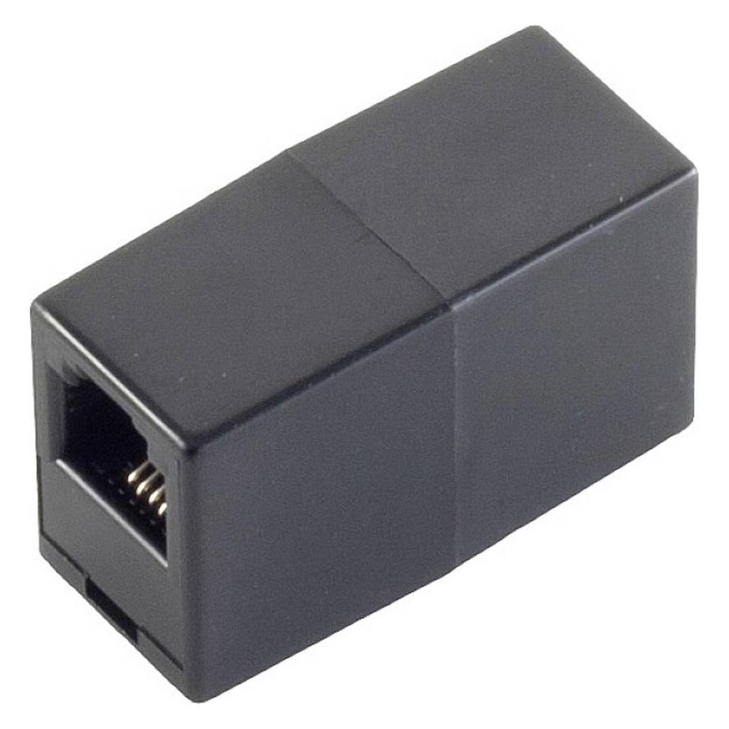 Shiverpeaks BASIC-S Modular-IN-line Adapter, RJ11, schwarz RJ11 Kupplung (BS71220)