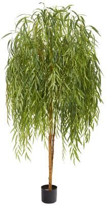Nearly Natrual 7' Willow Artificial Tree - Green