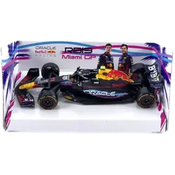 Bburago 18-38082P1 - Modellauto - F1 Red Bull RB19 '23 #11 Perez Miami GP (Maßstab 1:43)
