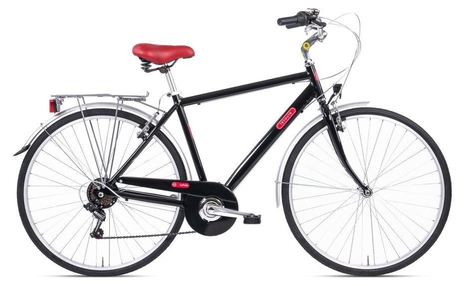 Letoule LaFolie - City Bike 28 - 6V Alloy Man - Dunkel (Schwarz)