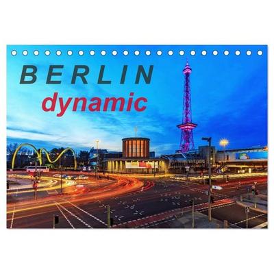 Berlin dynmaic (Tischkalender 2026 DIN A5 quer), CALVENDO Monatskalender