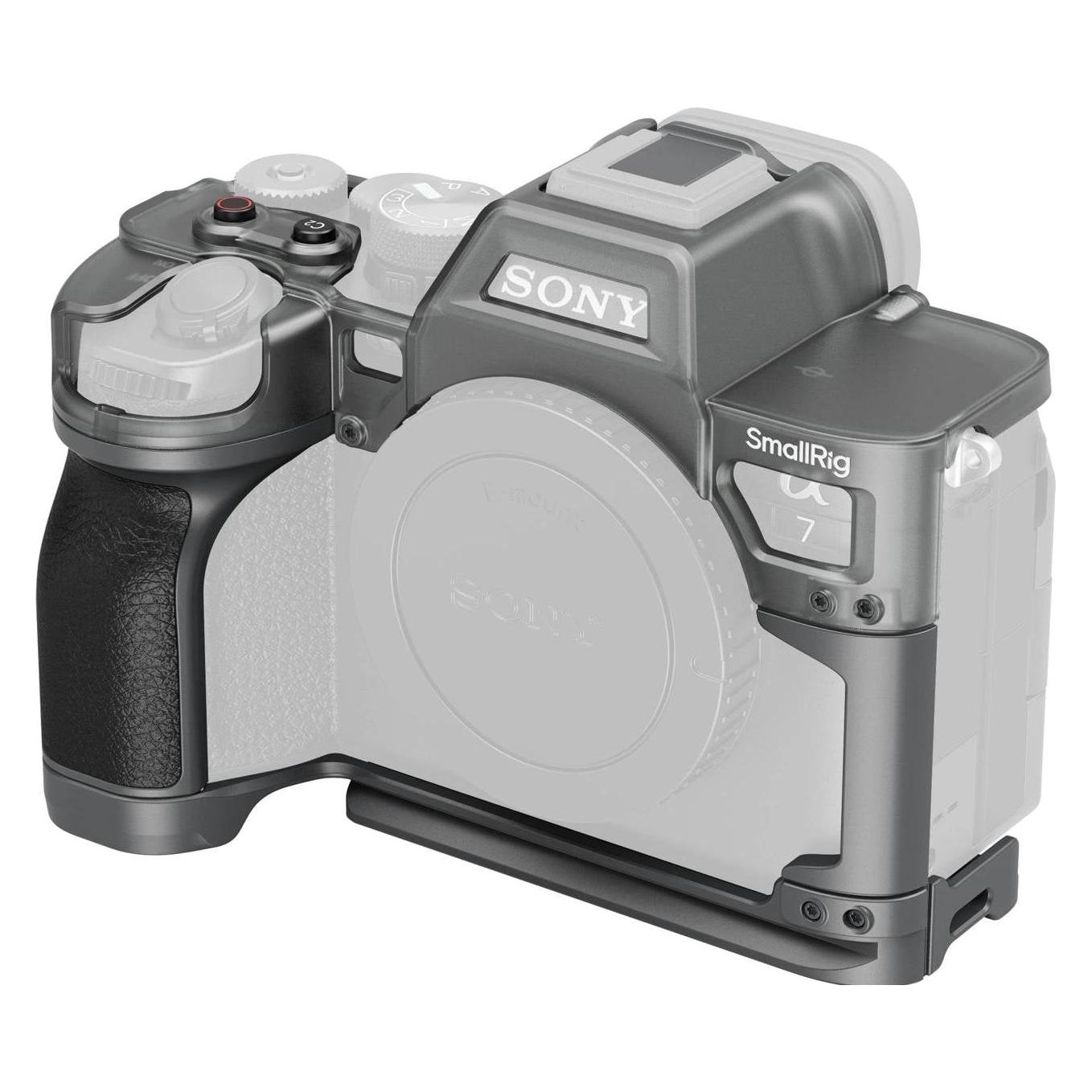SmallRig Cage Hybrid Modular für Alpha 7 IV, Detailfarbe: Grau (Cage) (4798)