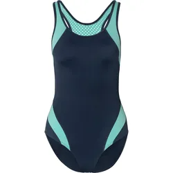 Tchibo - Sport-Badeanzug - Damen - Gr. 40 - dunkelblau