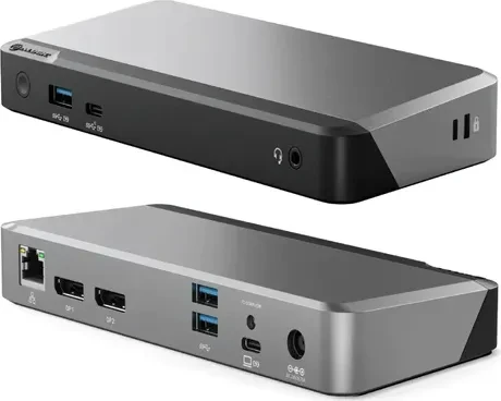 Alogic USB-C DUAL 4K PRIME MX2 DOCK - 100W VERSION