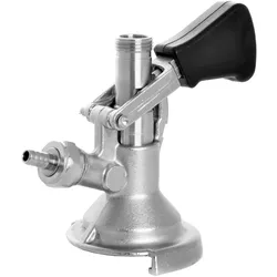 Ich-zapfe Zapfkopf, Keg Verschluss mit oberem Ausgang, Flachfitting 2x 5/8", Getränkespender Zubehör
