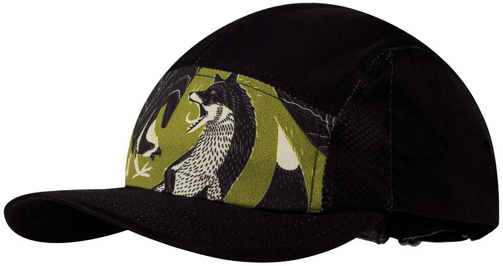 Buff  - 5 Panel Go Cap Rub Chomp Black - L-XL - Casquette