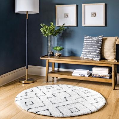 Nuloom Willow Contemporary Diamond Shag Area Rug