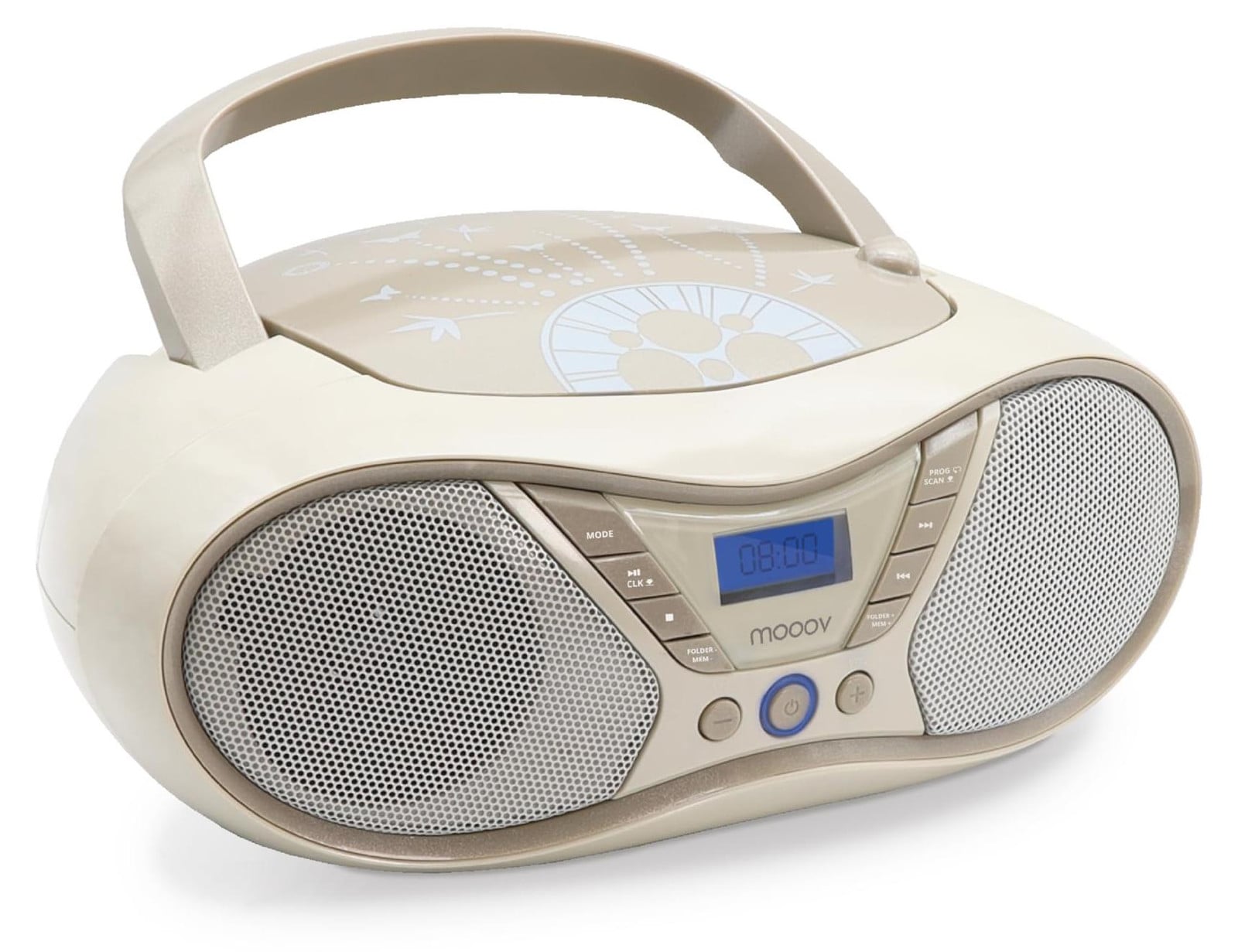 Metronic Draagbare CD-speler met radio, USB-aansluiting en luidspreker