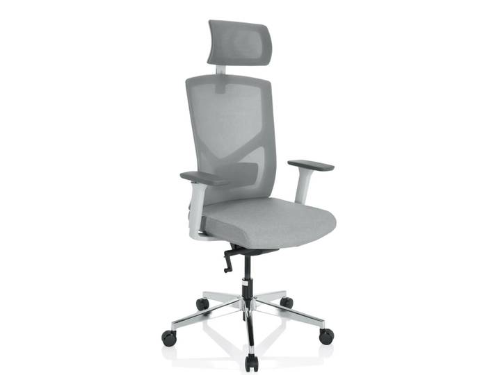 BRETON PRO W - Profi Bürostuhl Grau