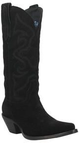 Women's Out West Boot by Dan Post in Black (Size 7 1/2 M)