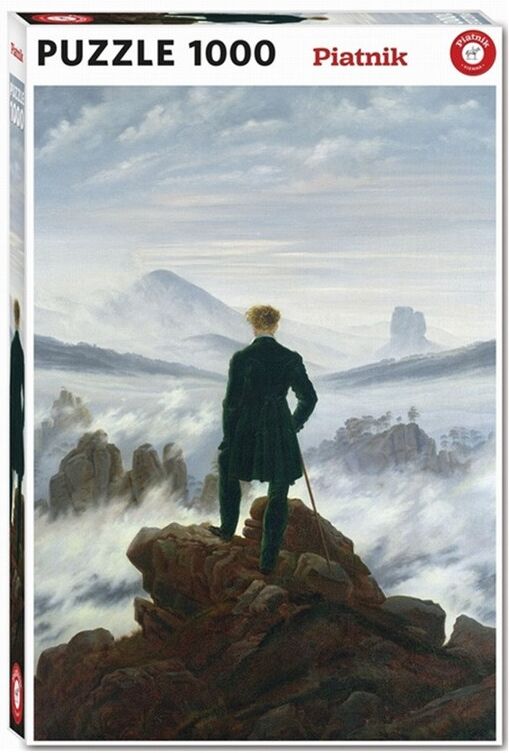 Puzzle 1000 pcs Caspar David Friedrich : Le Voyageur - Piatnik