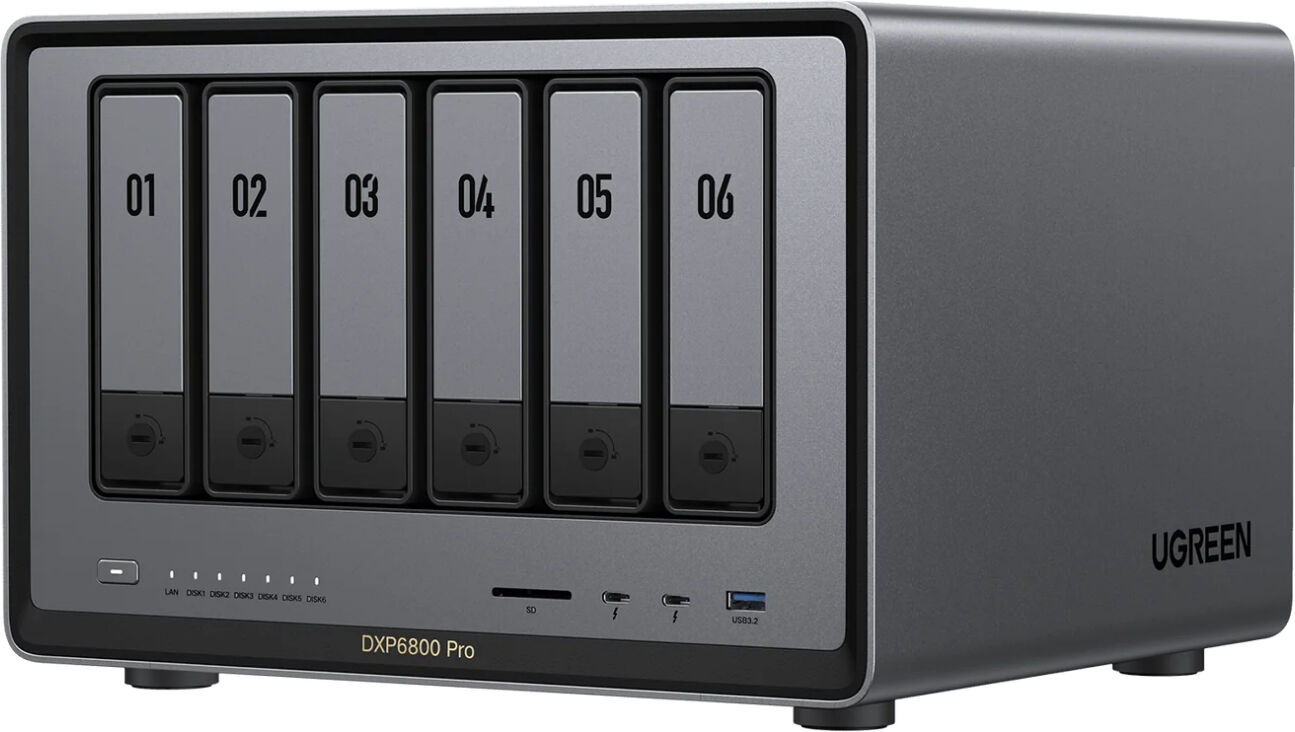 Ugreen Nasync Dpx6800 Pro - 6 Bay