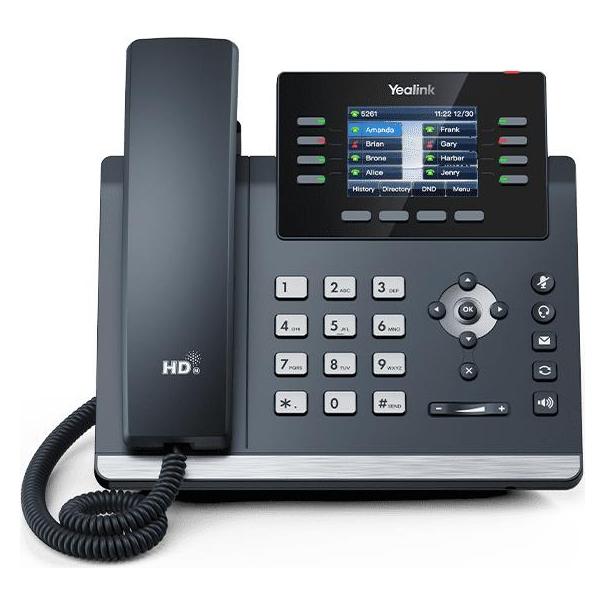 Yealink VoIP phone with caller ID (SIP-T44U)