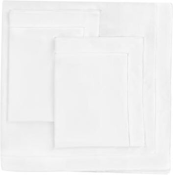 Melange Home Home Sweet Home Collection 600TC Cotton Embroidered Edge Duvet Set and Sham