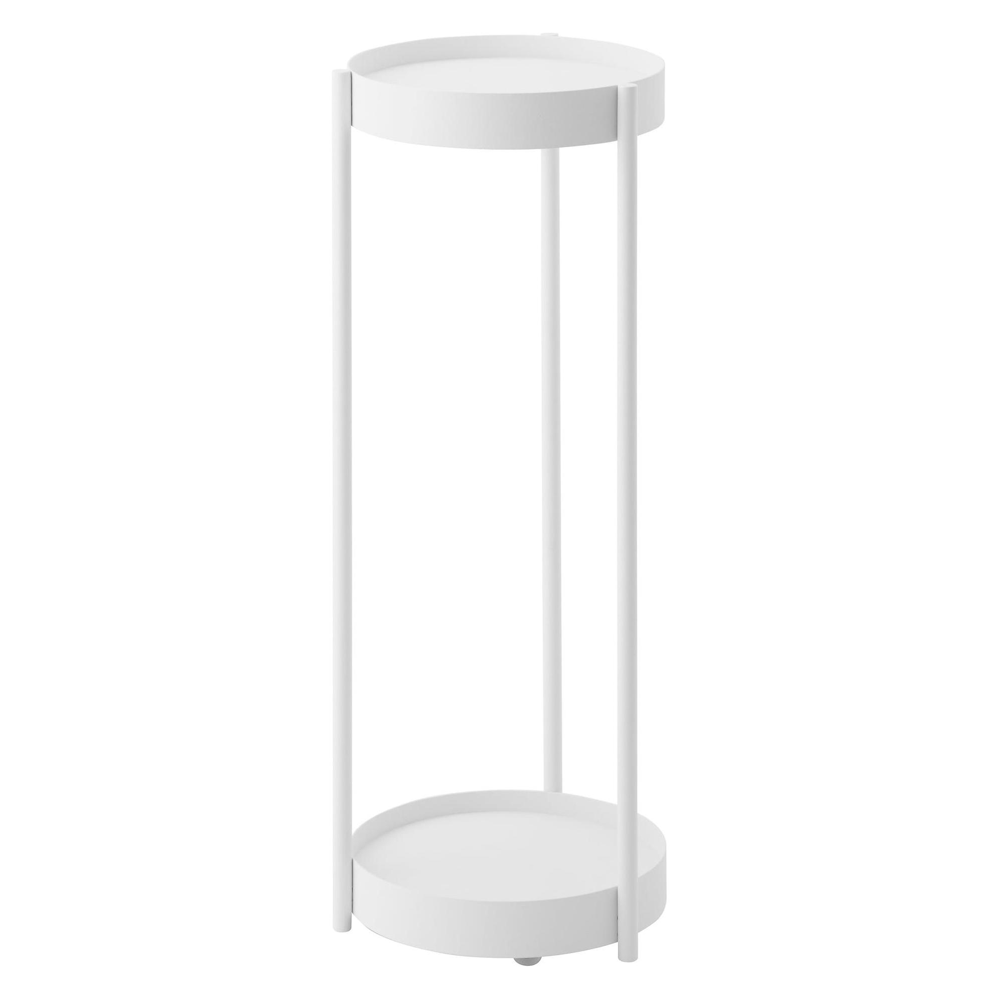 Yamazaki 2-stöckiger Pflanzenständer mit Rollen TOWER (B0CC8TMGPZ)