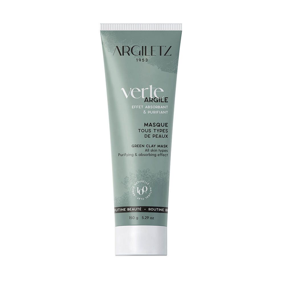 Argiletz Argile Verte Pâte - à l'argile verte, prête l'emploi. tube 150 g Gesichtsmaske