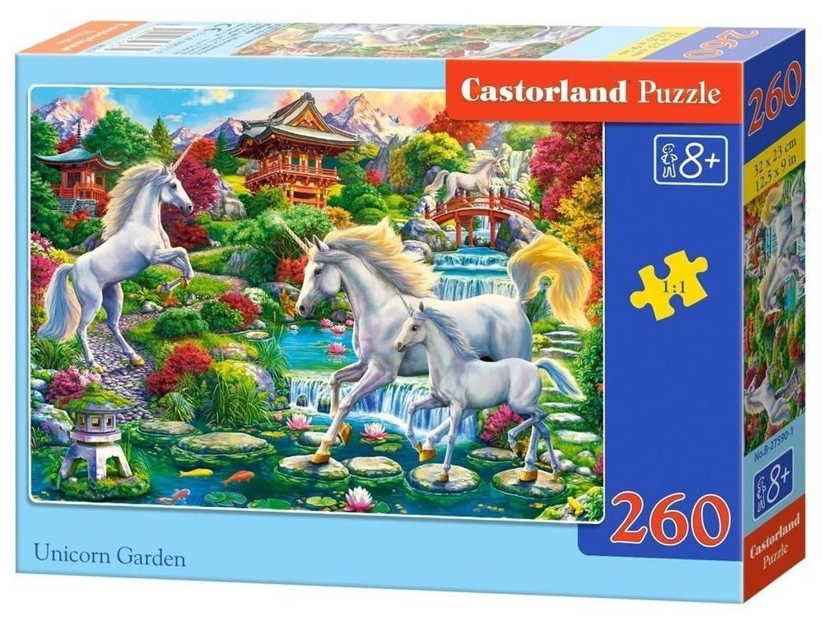 Castorland Puzzel Eenhoornentuin 260 stukjes