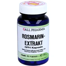 Rosmarinextrakt GPH Kapseln 60 St