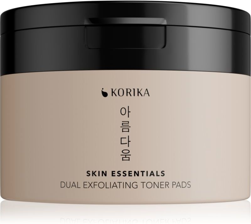 KORIKA Skin Essentials Dual Exfoliating Toner Pads dual-sided exfoliating pads 20 pc