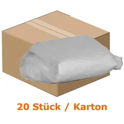 Tornistersack für den Palettenhalter 1400 L perforiert perforiert, transparent, 20 Stück pro Karton