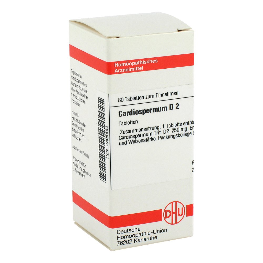 DHU-Arzneimittel GmbH & Co. KG Cardiospermum D2 Tabletten 02895892