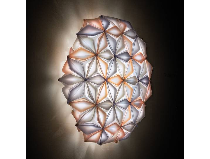 La Vie L Deckenleuchte, Breite 71cm, amber - Slamp - Wohnzimmer - Design - Kunststoff - Rund