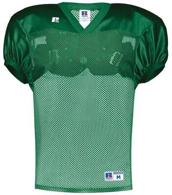 Russell Athletic S096BM Stock Practice Jersey T-Shirt in Kelly size XL   Polyester