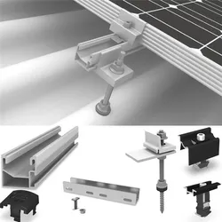 K2 Systems SingleRail Set für Welldach