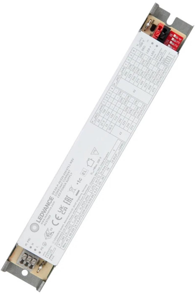 Ledvance LED Driver Dip-Switch Lineair 40/220-240/475 L NSV IP20